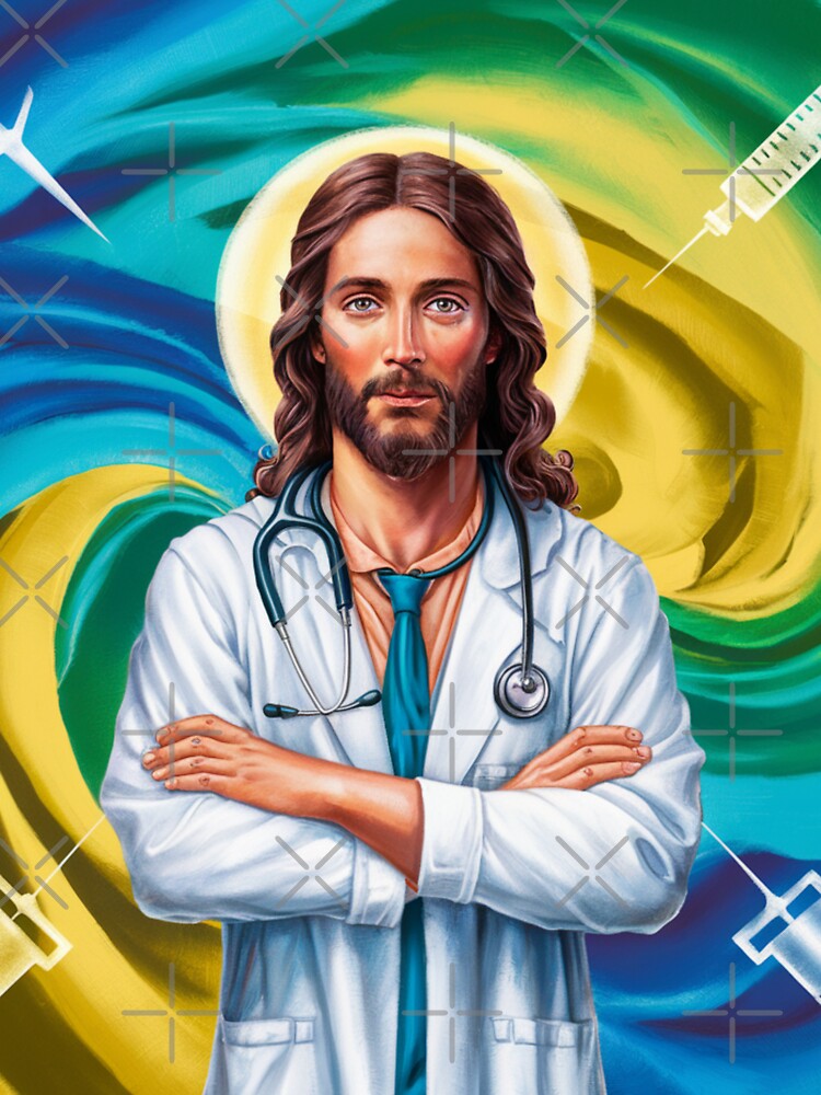 JESUS DOCTOR". JESUS WATERCOLOUR PAINTING by Obinne