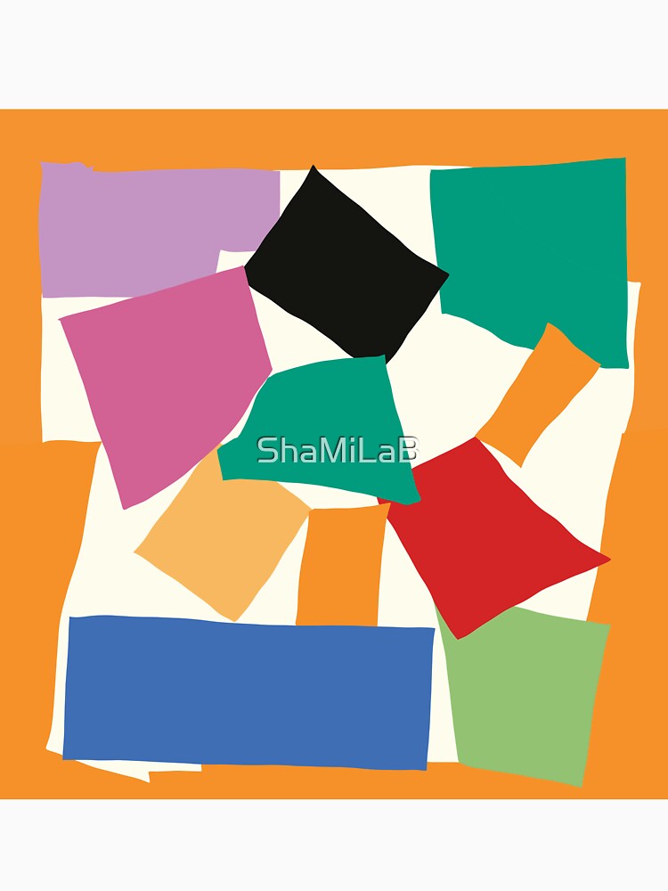 Colorful Collage Matisse Inspired by ShaMiLaB