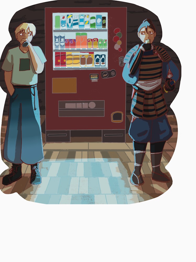 Vending Machine Meeting by ArtEggplant Unisex , , , Long Sleeve Tee