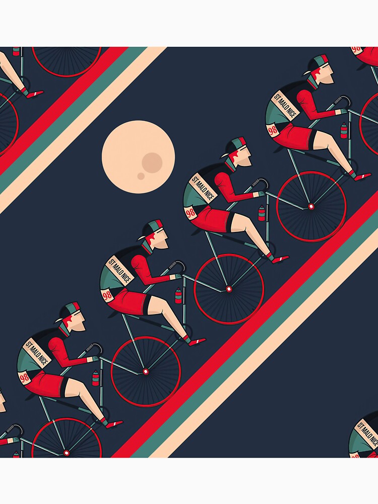 Cycling Under The Moon by HarrioBend