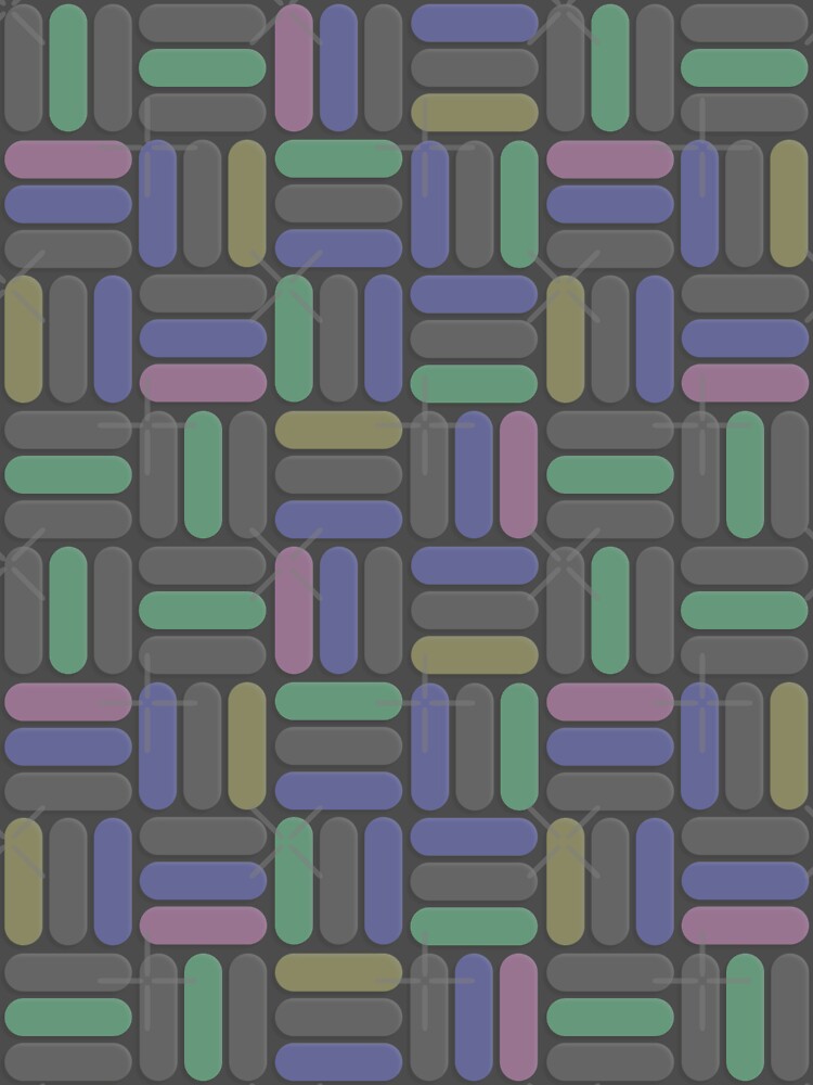 Sanbon Pattern - Dark by dizzy8