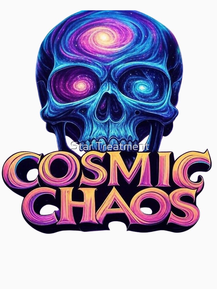 Cosmic Chaos by Star Treatment Unisex , , , Long Sleeve Tee