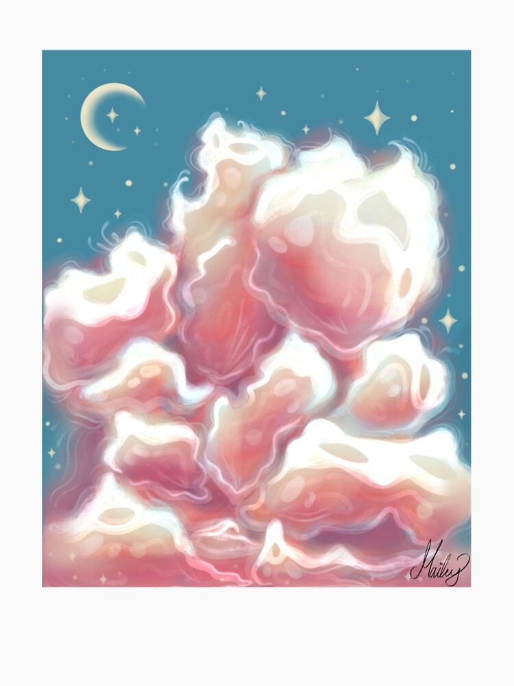Cotton Candy Night Sky Digital Art!☁️ by mossy-cats