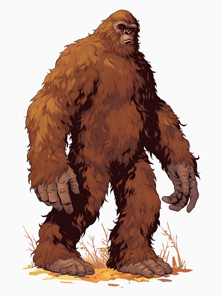 Legendary Creatures: Bigfoot Sasquatch Legend by bapupa