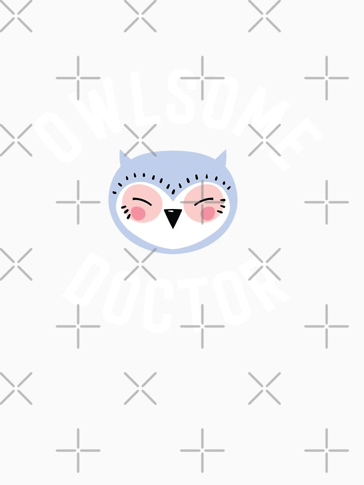 Owlsome Doctor Pun - Funny Gift Idea by betternotes