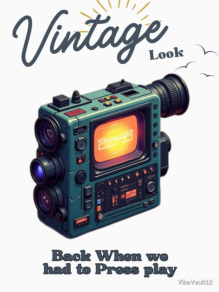 Relive the VHS Era – Retro Camcorde with 80s Glitch Effects by VibeVault12