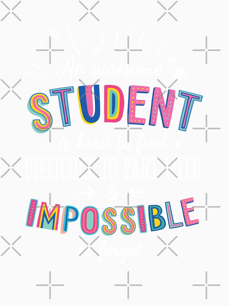 An awesome Student Gift Idea - Impossible to Forget Quote by betternotes