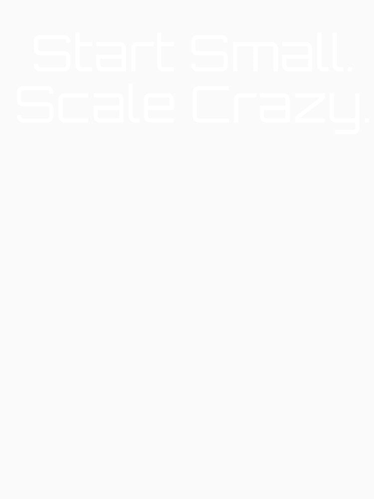 Start Small. Scale Crazy. by Ninjacatoff