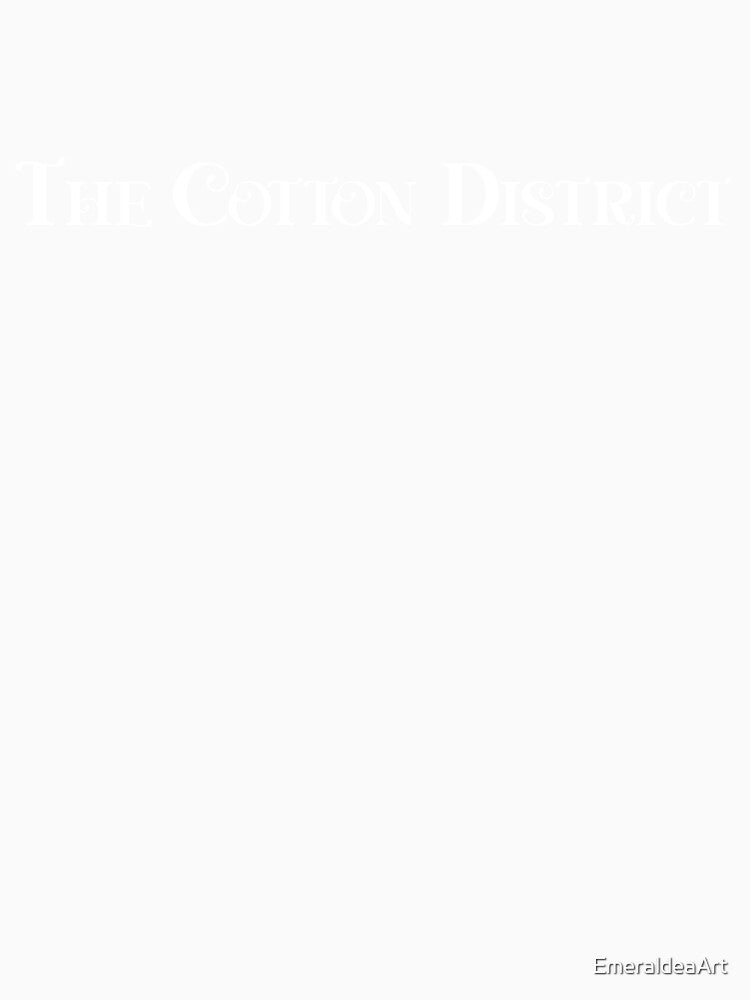 Cotton District Whimsy: Curly White Text Design by EmeraldeaArt