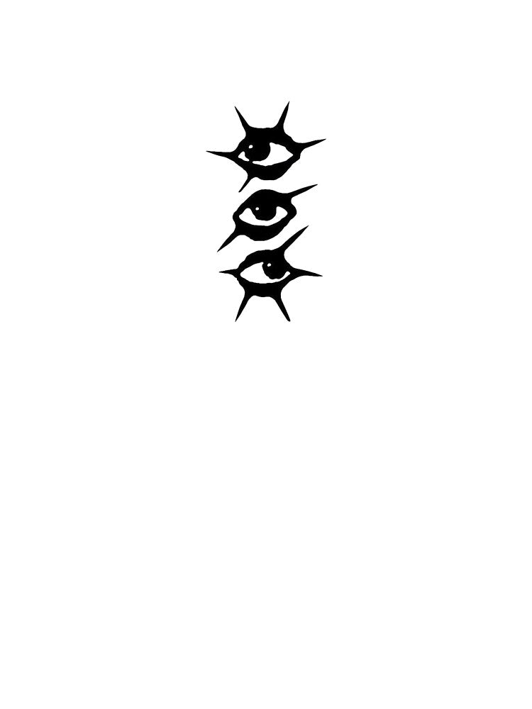 Cyber Sigilism Abstract Eyes - Y2K Neo-Tribal Streetwear by Kromatik