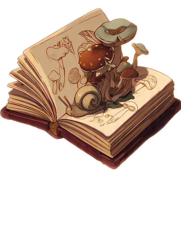 Cottagecore Snail Spellbook by IllumeInk