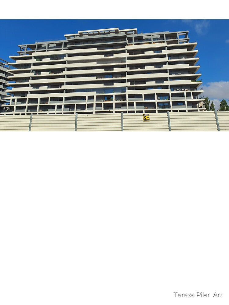 interesting apartment building. Oeiras. by Tereza Pilar  Art