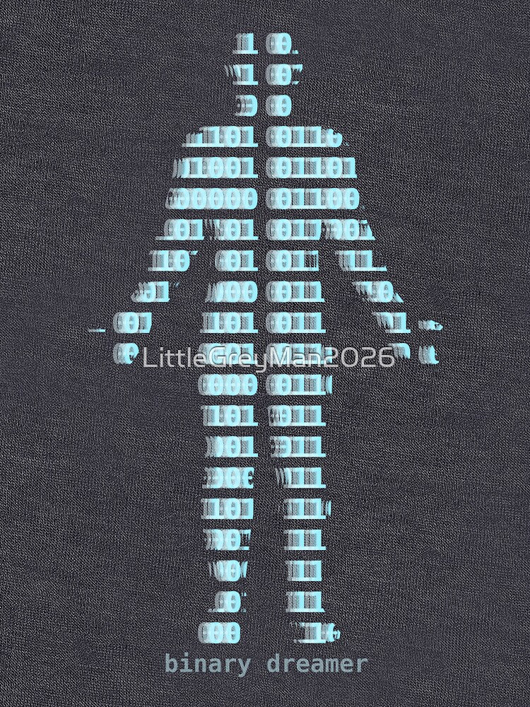 Binary dreamer - binary is the language of computers - surely they dream ? by LittleGreyMan2026
