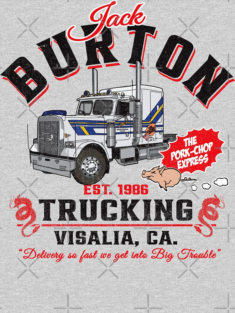 Jack Burton Pork Chop Express Trucking Lts by Alema Art