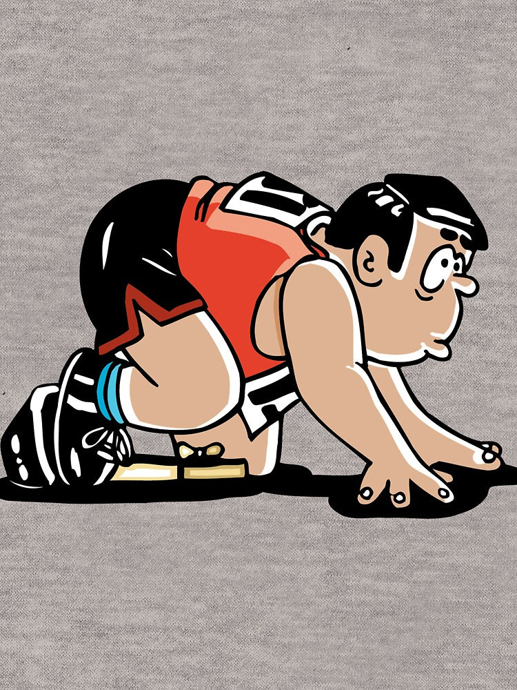 Running sport cartoon art by lovingangela