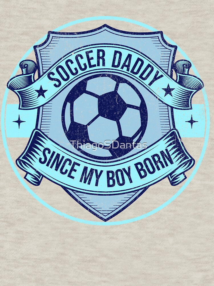Proud Soccer Dad: Nurturing My Son's Passion by ThiagoSDantas Unisex , , , Long Sleeve Tee
