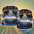Real Madrid Pine Christmas Ugly Sweater New Style Best Gift For Fans