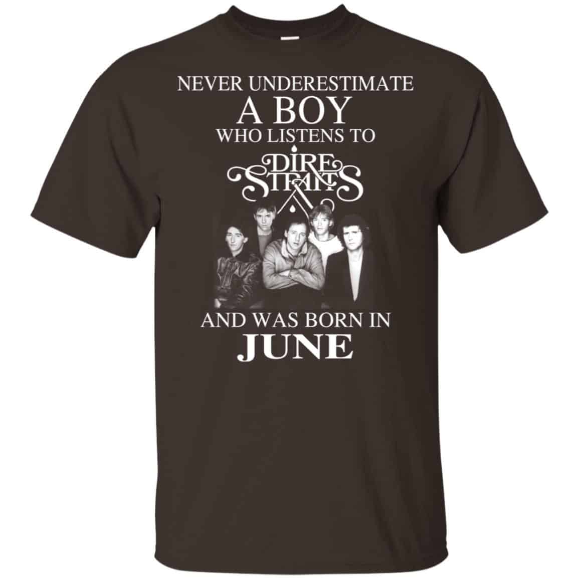 A Boy Who Listens To Dire Straits And Was Born In June T-Shirts, Hoodie, Tank