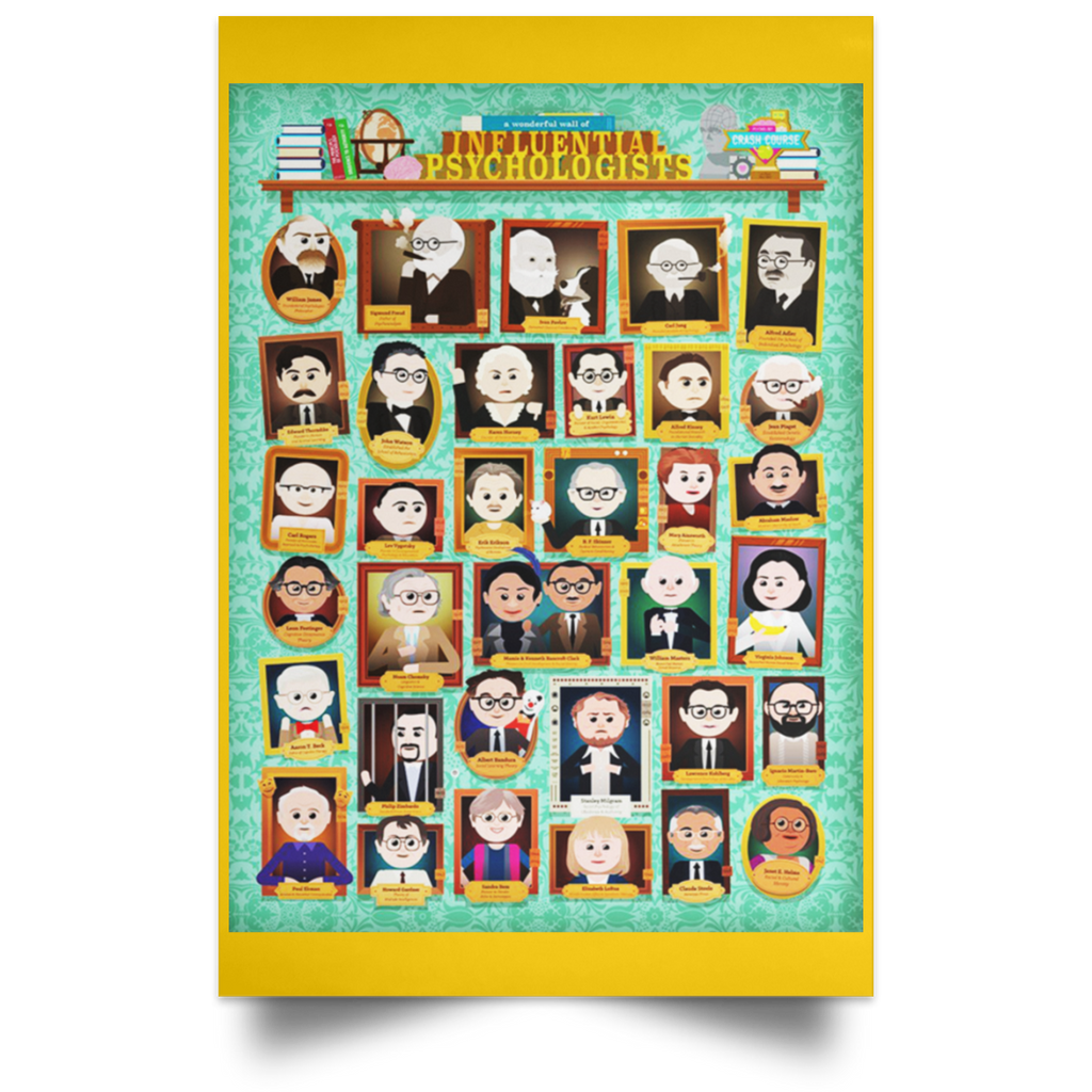 CrashCourse Psychology Poster
