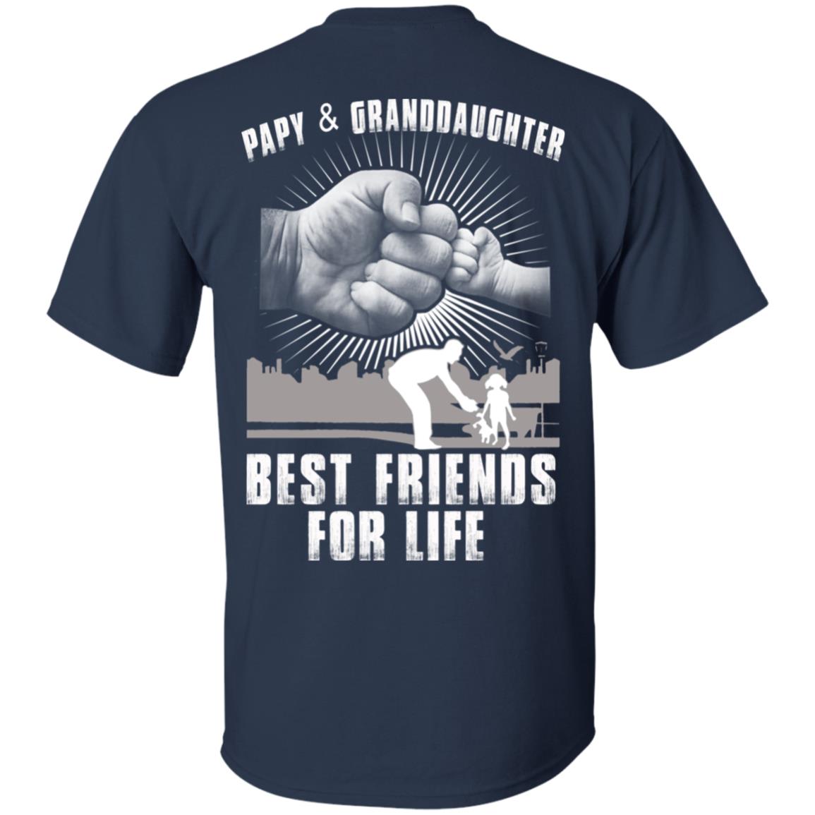 Papy And Granddaughter Best Friends For Life T-Shirts, Hoodie, Tank