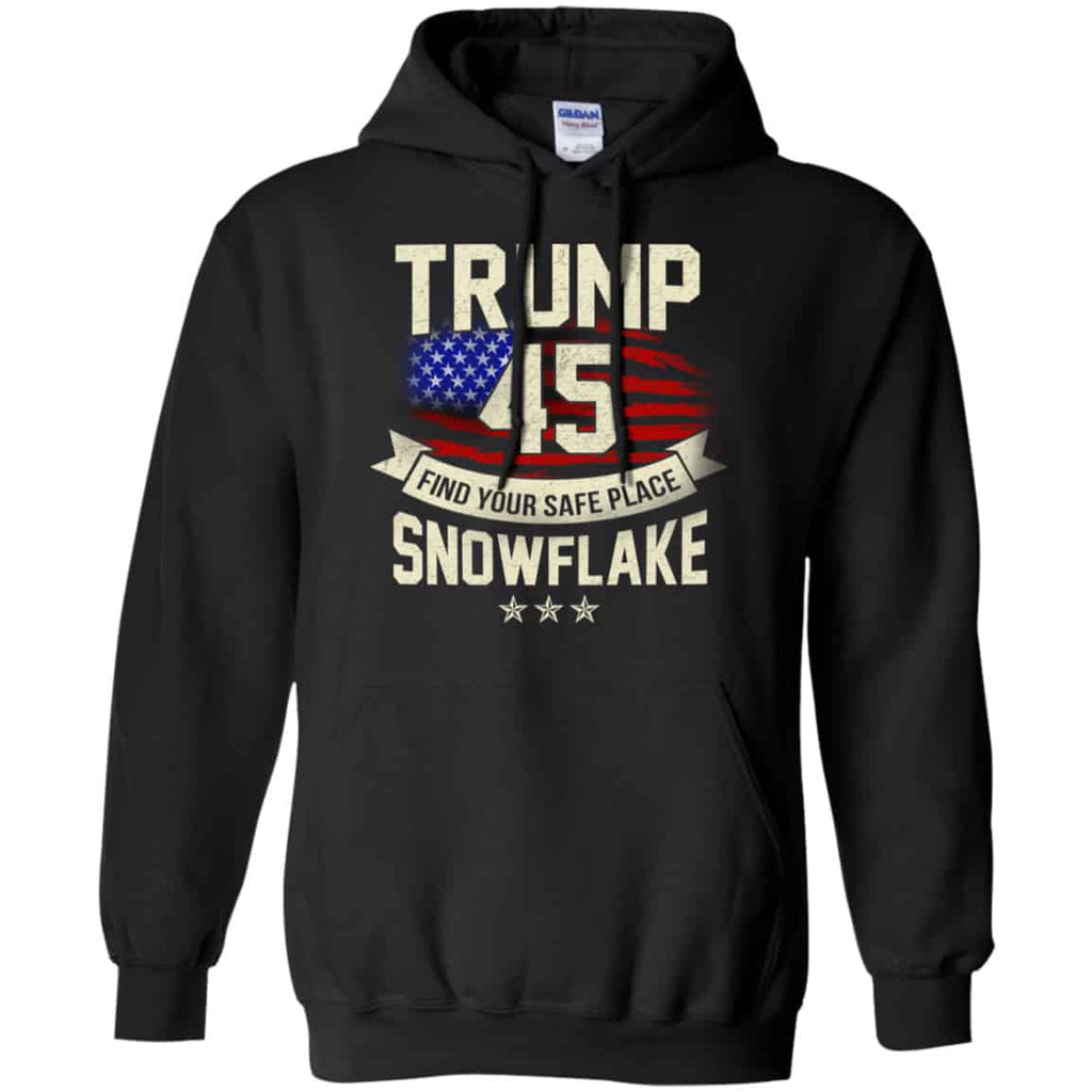 Donald Trump 45 Find Your Safe Place Snowflake Shirt, Hoodie, Tank