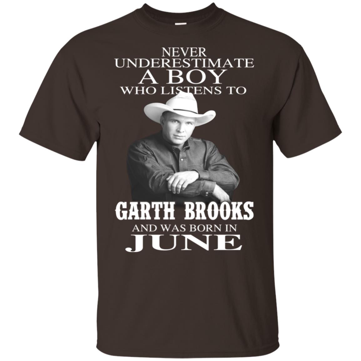 A Boy Who Listens To Garth Brooks And Was Born In June T-Shirts, Hoodie, Tank