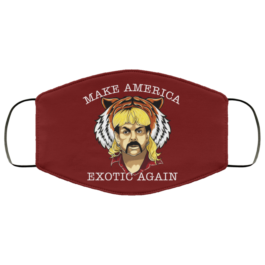 Joe Exotic Tiger King Make America Exotic Again Face Mask