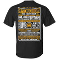 September Born Has A Sexy Brain Loves To Make People Smile T-Shirts, Hoodie, Tank