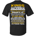 Kings Are Born In December One Of A Kind A Stubborn T-Shirts, Hoodie, Tank