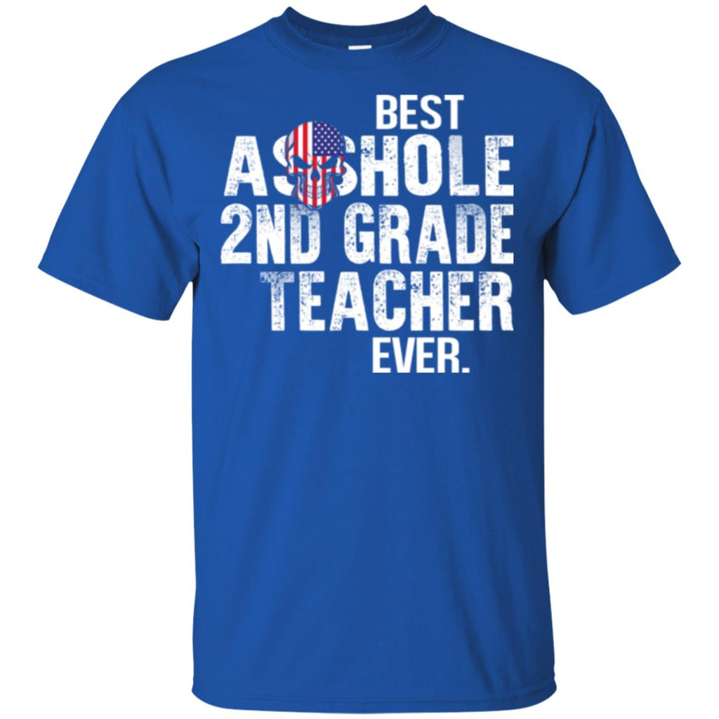 Asshole 2nd Grade Teacher Ever T-Shirts, Hoodie, Tank
