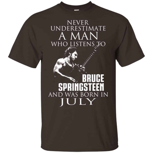 A Man Who Listens To Bruce Springsteen And Was Born In July T-Shirts, Hoodie, Tank