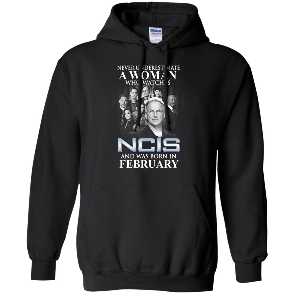A Woman Who Watches NCIS And Was Born In February T-Shirts, Hoodie, Tank