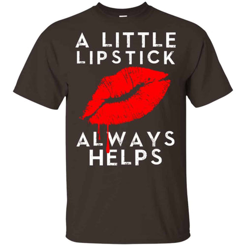 A Little Lipstick Always Helps Shirt, Hoodie, Tank