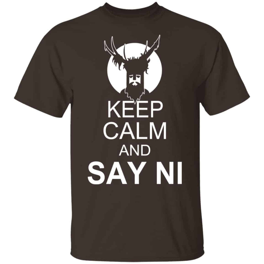 Keep Calm And Say Ni Shirt, Hoodie, Tank