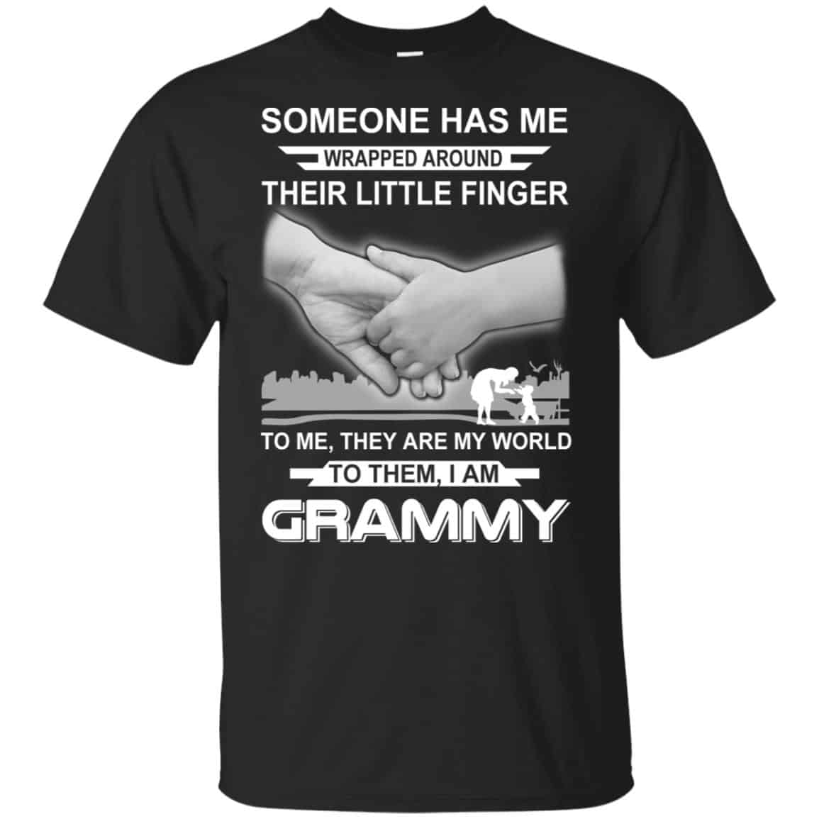 Someone Has Me Wrapped Around Their Little Finger I Am Grammy T-Shirts, Hoodie, Tank