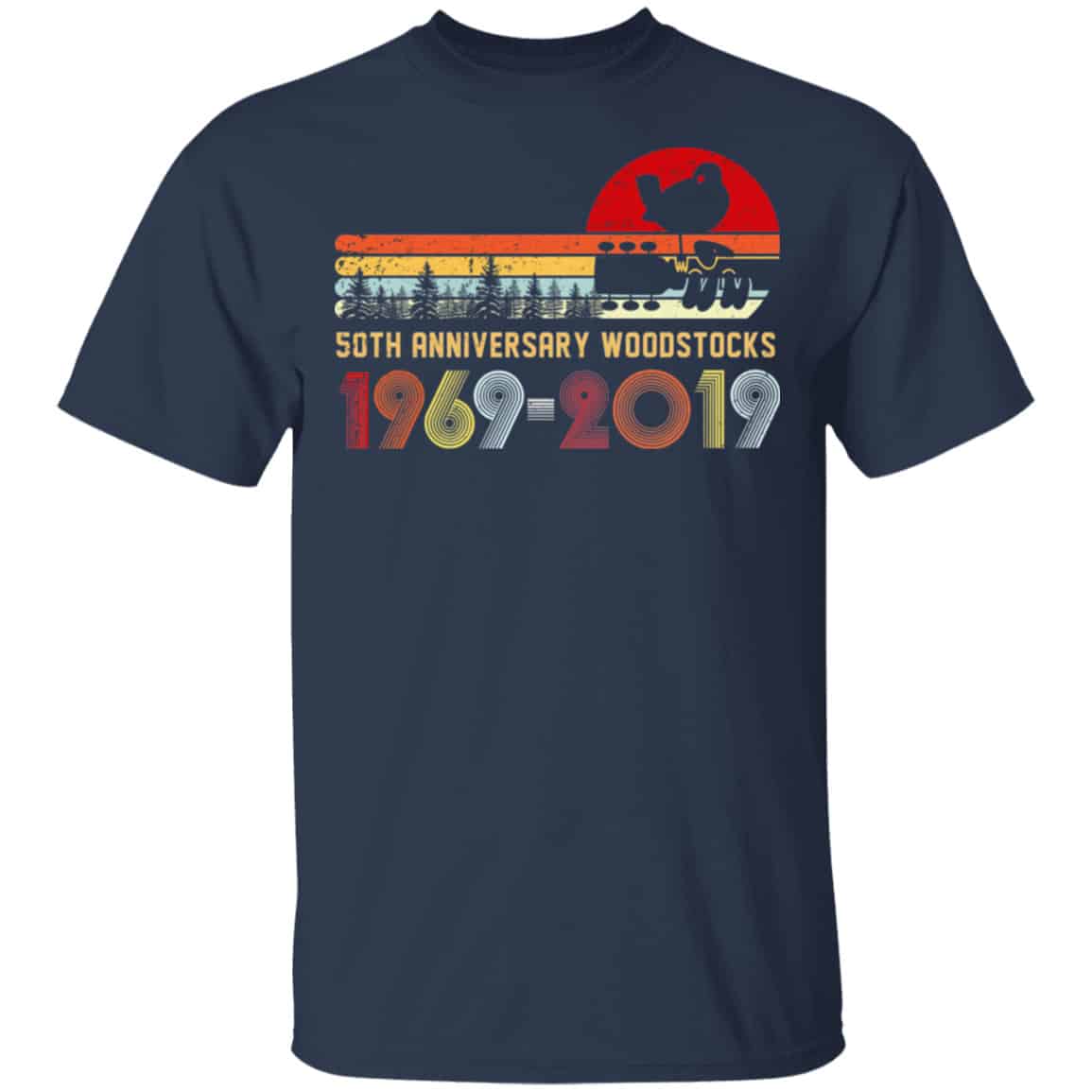 Vintage Woodstocks 50th Anniversary Peace Love 1969 – 2019 Shirt, Hoodie, Tank