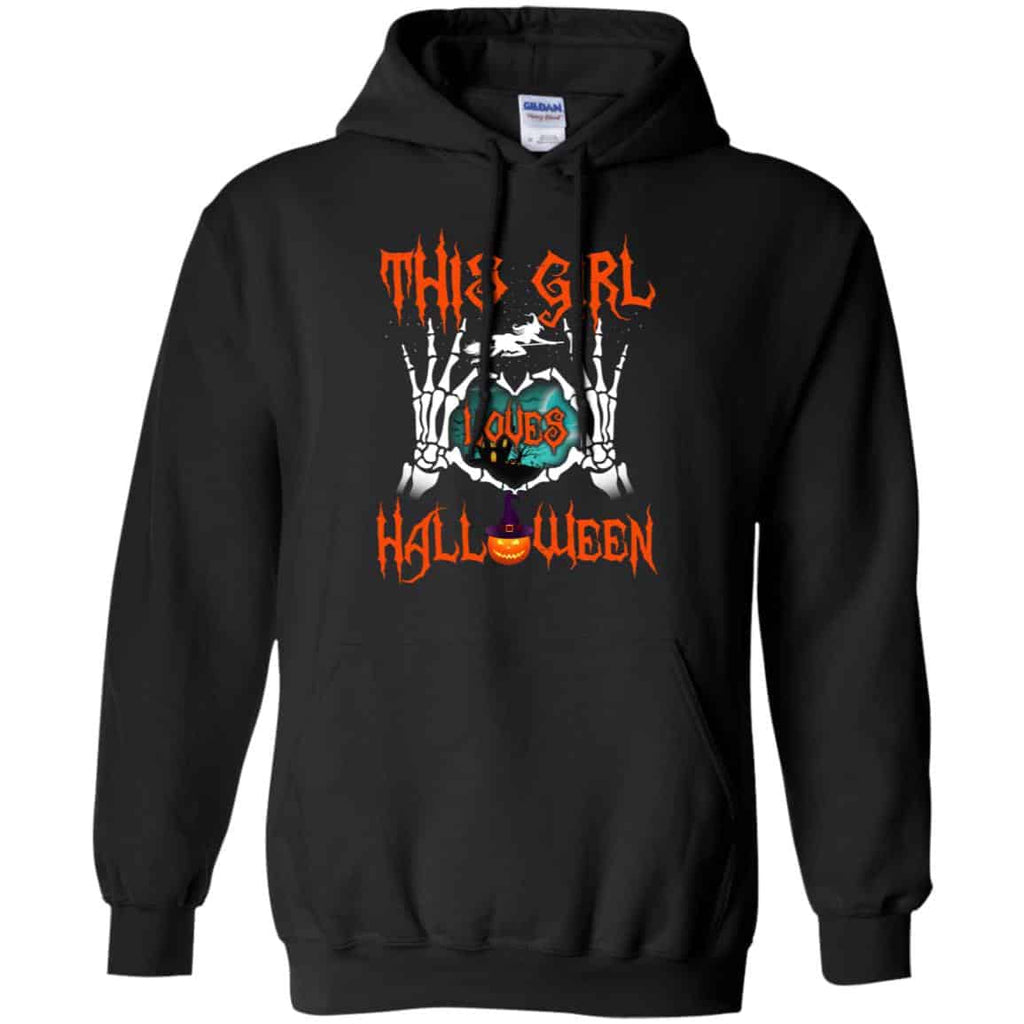 This Girl Loves Halloween Shirt, Hoodie, Tank