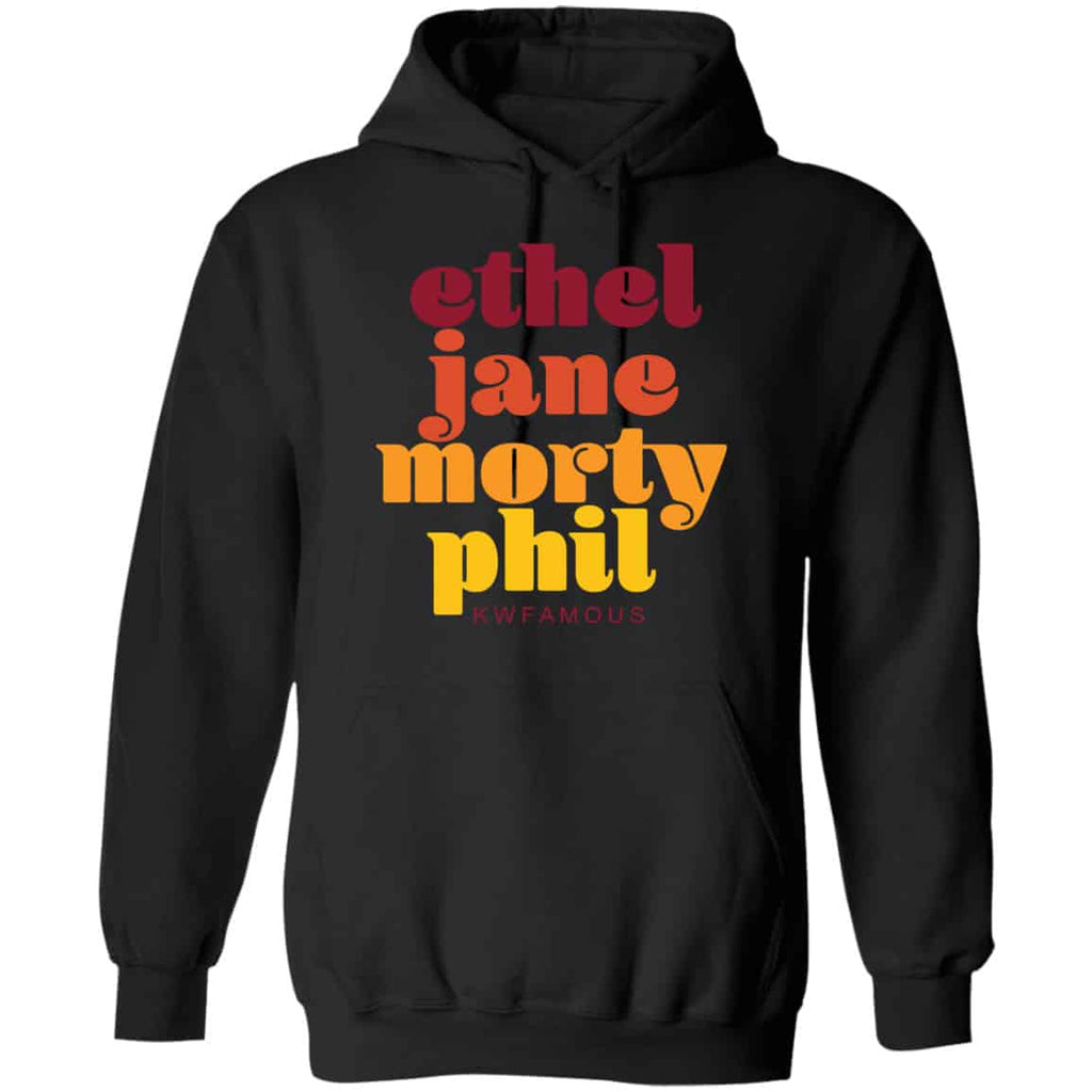 Kwfamous Squad Ethel Jane Morty Phil Shirt, Hoodie, Tank