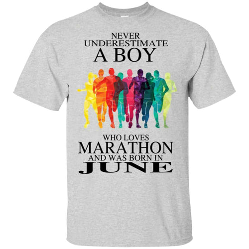 A Boy Who Loves Marathon And Was Born In June T-Shirts, Hoodie, Tank