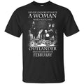 A Woman Who Watches Outlander And Was Born In February T-Shirts, Hoodie, Tank