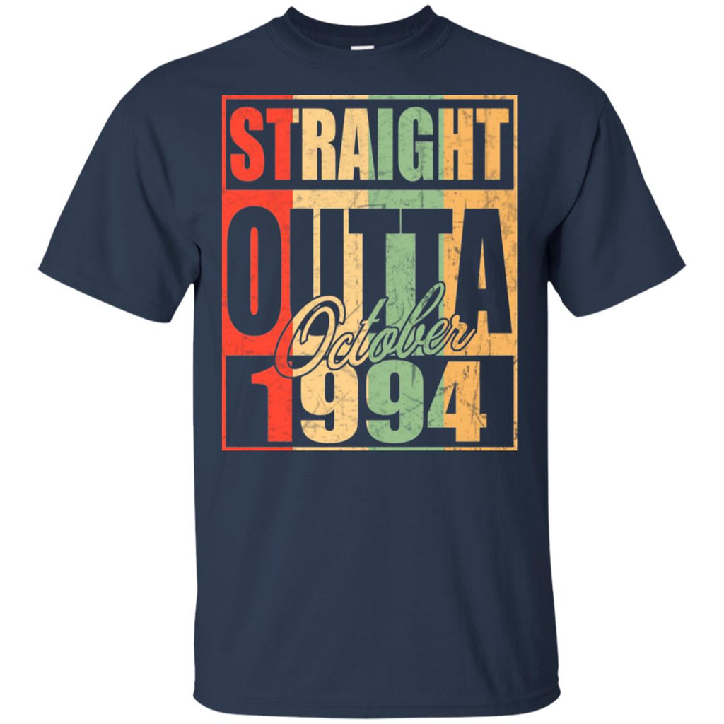 Vintage Straight Outta October 1994 Birthday T-Shirts, Hoodie, Tank