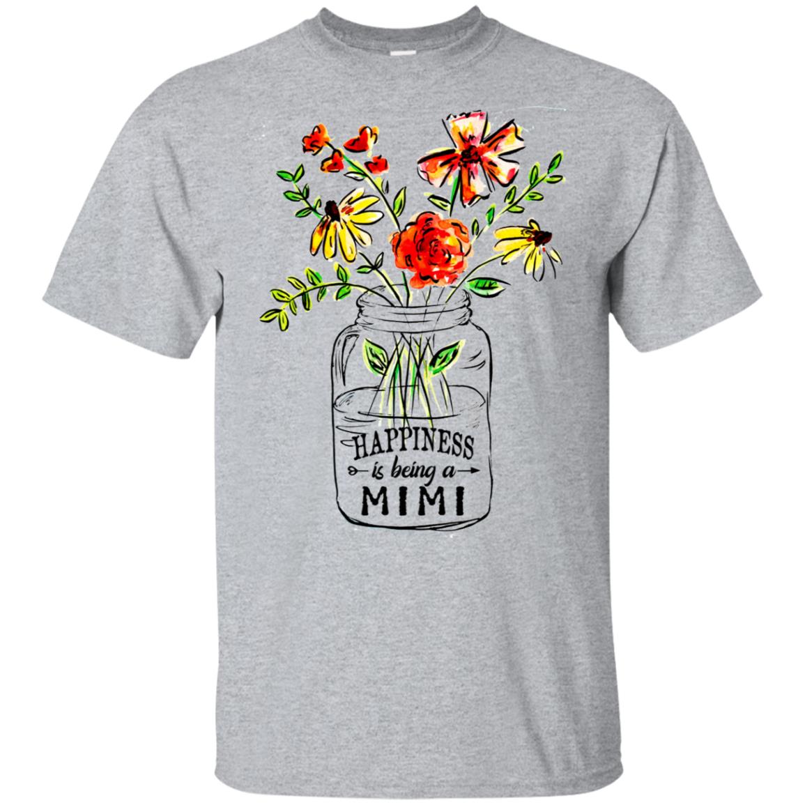 Happiness Is Being A Mimi Flower T-Shirts, Hoodie, Tank