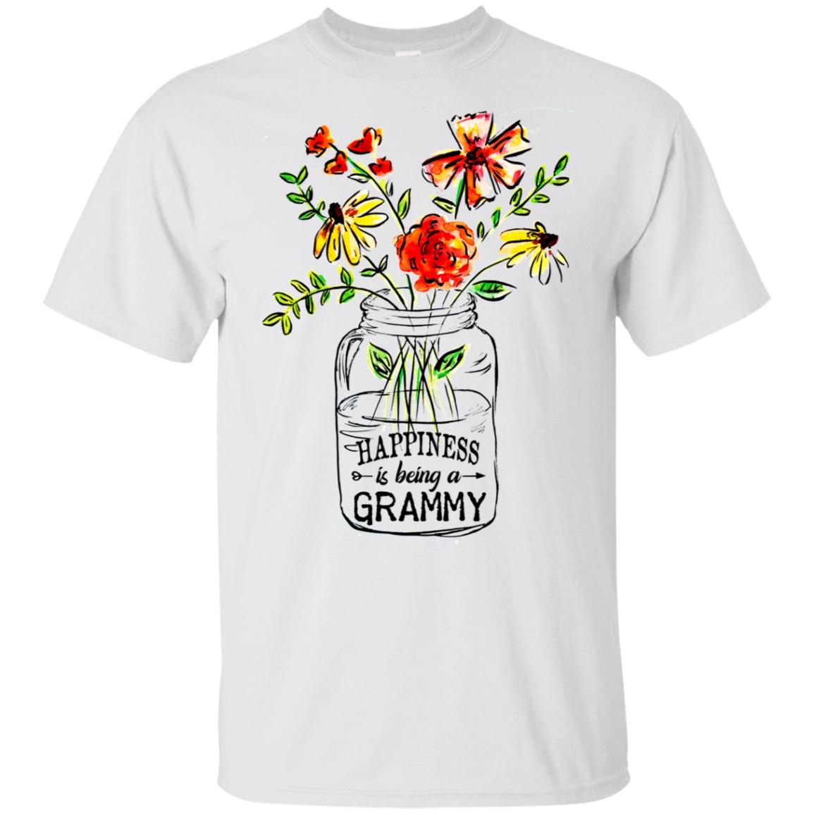 Happiness Is Being A Grammy Flower T-Shirts, Hoodie, Tank