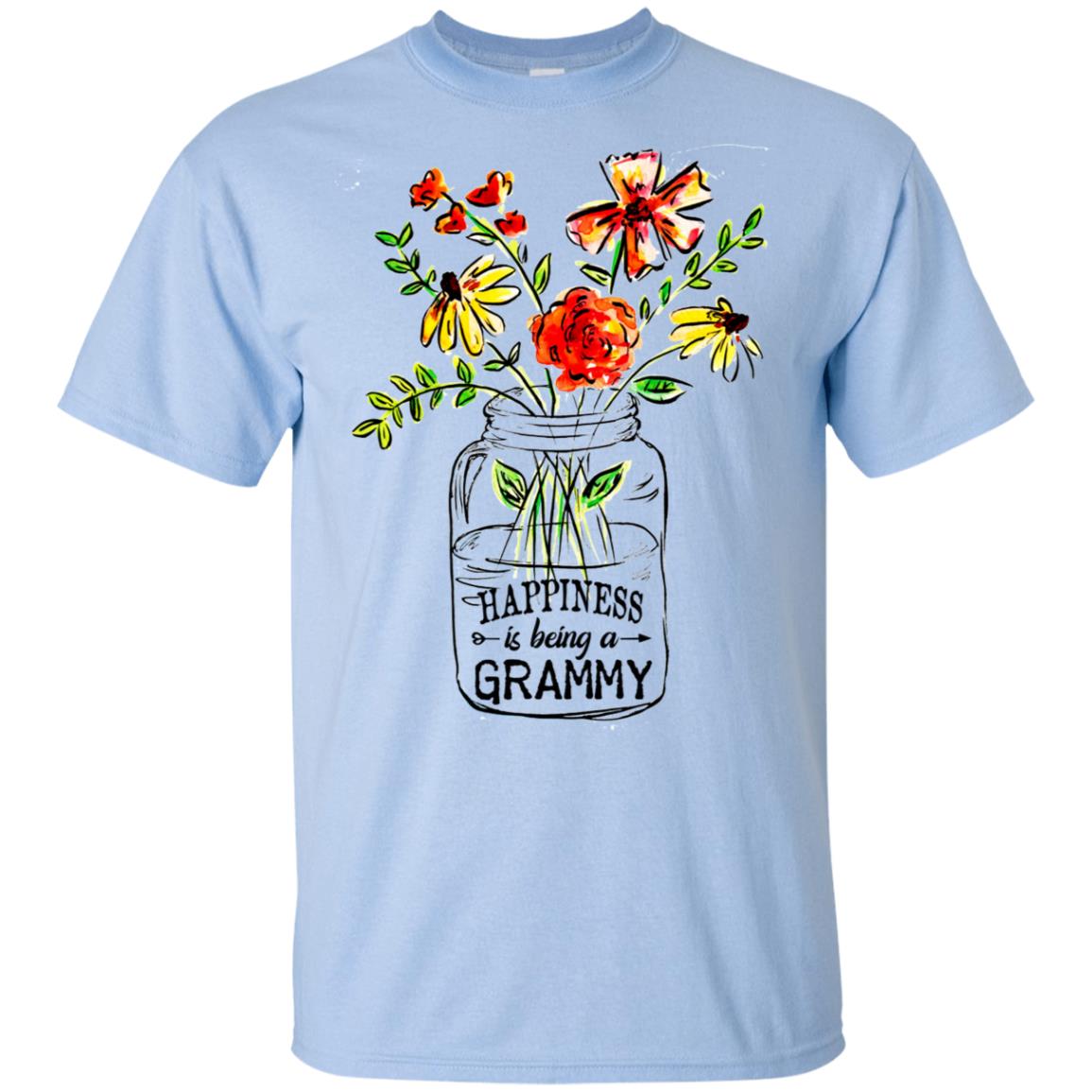 Happiness Is Being A Grammy Flower T-Shirts, Hoodie, Tank