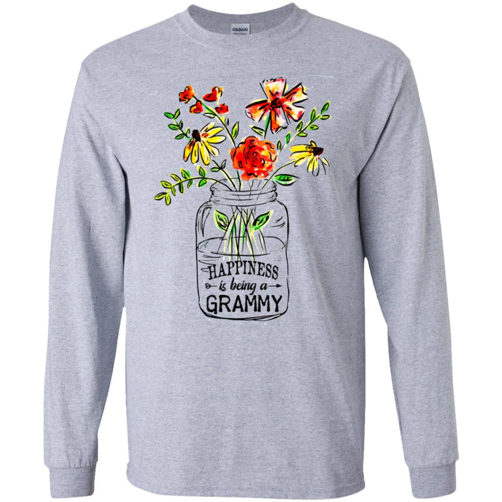 Happiness Is Being A Grammy Flower T-Shirts, Hoodie, Tank