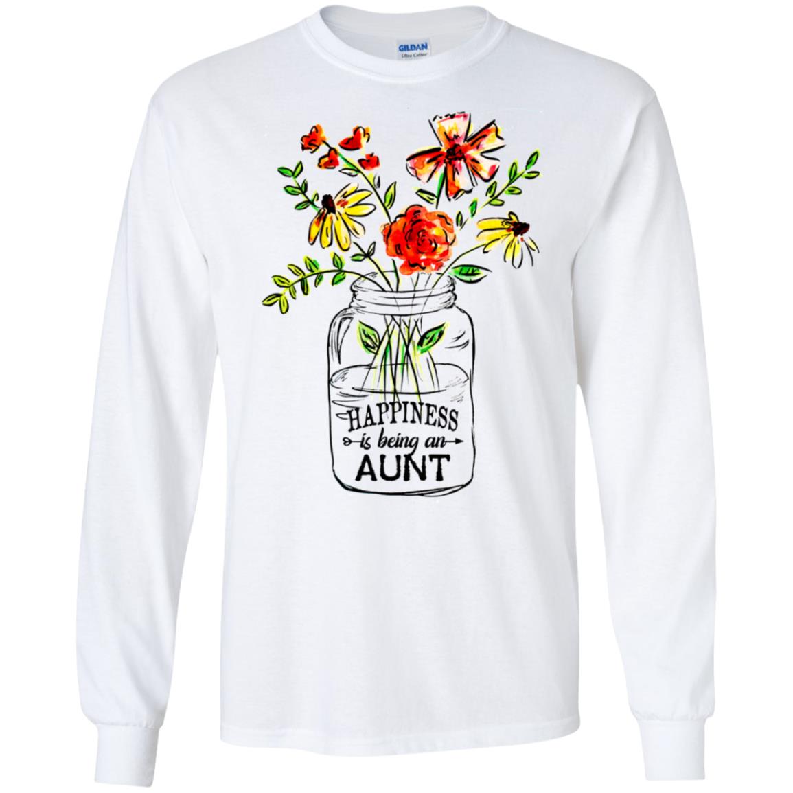 Happiness Is Being A Aunt Flower T-Shirts, Hoodie, Tank