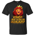 Lion King Are Born In January Shirt, Hoodie, Tank