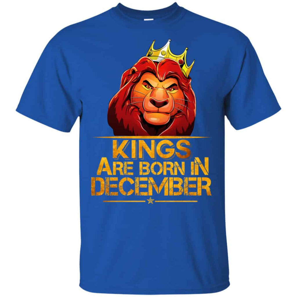 Lion King Are Born In December Shirt, Hoodie, Tank