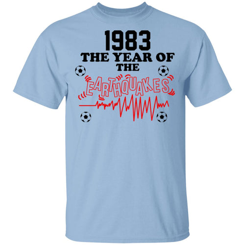 1983 The Year Of The Earthquakes San Jose Earthquakes Shirt, Hoodie, Tank