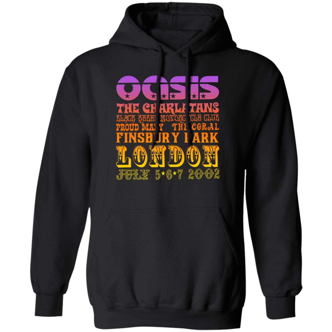 Oasis The Charlatans Black Rebel Motorcycle Club Shirt, Hoodie, Tank